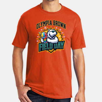4th Grade - Olympia Brown Field Day 2026 - Classic Poly/Cotton Blend Tee  Thumbnail